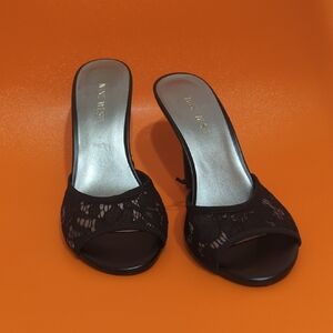 Nine West Black Lace Women's Shoes